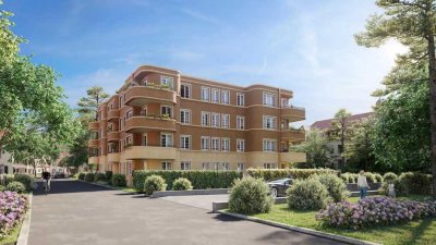 Parkvilla Eleonora: Helle und kompakte Balkonwohnung