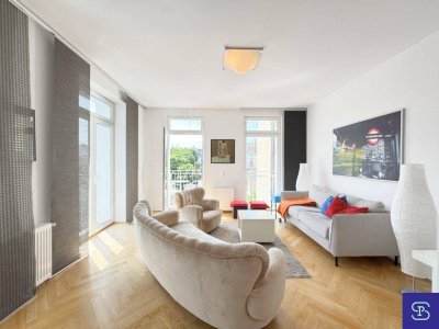 Sonnendurchflutete Traumwohnung mit 2 Zimmern und Balkon in 1070 Wien
