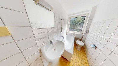 Schöne und gepflegte 3-Zimmer-Erdgeschosswohnung mit Balkon und Einbauküche in Hoort