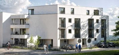 PENTHOUSE Neubau ETW mit 2 Zimmern und ca. 75m² Wfl., große Dachterrasse