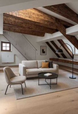 ***Historisches Schmuckstück - in Rgb-Altstadt - ruhig - DG über 2 Ebenen - inkl. EBK ***