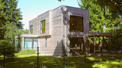 Gemütliches waldnahes Einfamilienhaus mit Gartengrundstück, Wintergarten, Kaminofen und Carport