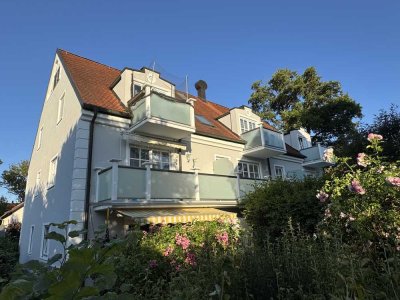 Bestlage Karlsfeld, sonnige, hochwertige 2 Zi-Wohnung mit großem Balkon, Keller und TG Stellplatz
