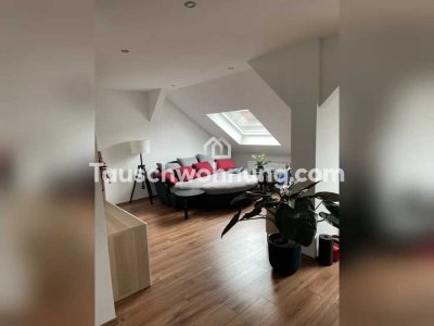 Tauschwohnung: Tolle Dachgeschosswohnung in Schleußig