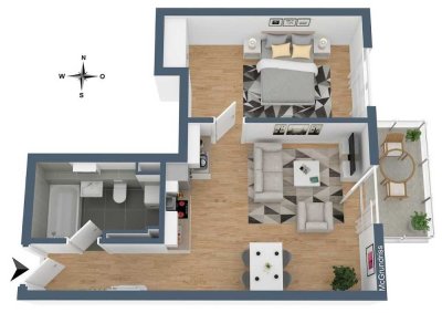 Kienbergstr. 21, 9.OG - Vermietung OHNE WBS -