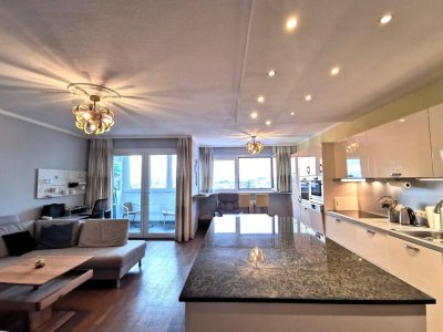 Barrierefrei erreichbare 105m² ETW mit großartiger Aussicht, Loggia, Terrasse, Tiefgarage