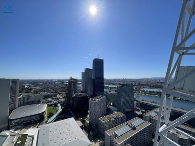 Penthouse über zwei Ebenen mit atemberaubendem Blick auf ganz Wien – im Mischek Tower.
