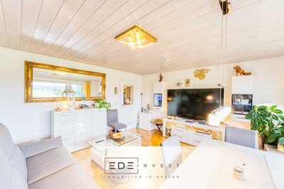 Exklusives Wohngefühl in Bruckmühl – Großzügige Wohnung mit Naturanschluss