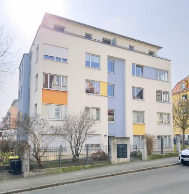 sofort verfügbar: möblierte 2-Raum-Wohnung mit Balkon