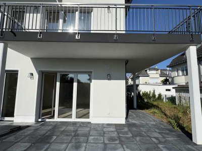 Exklusive Wohnung am Golfplatz – Garten & Terrasse