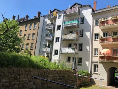 3-Raum-Erdgeschosswohnung mit Balkon