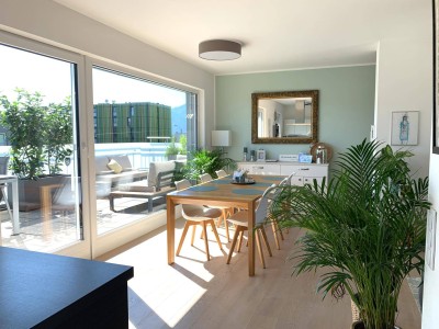 Exklusive Penthouse-Wohnung mit 2 Terrassen in Maxglan - Privatverkauf