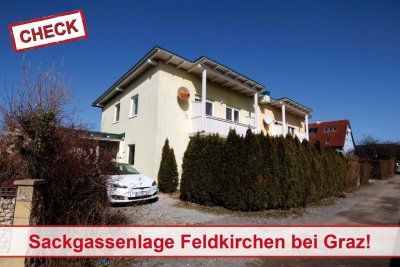 Ziegelmassiv-Doppelhaushälfte in Sackgassenlage Feldkirchen bei Graz!