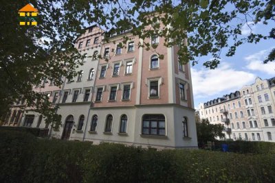 Großzügige 2-Raum-Wohnung mit Tageslichtbad in Schloßchemnitz zu vermieten