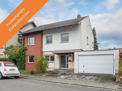Ihre neue Immobilie: Attraktives, freistehendes Einfamilienhaus mit großem Grundstück in Hülchrath