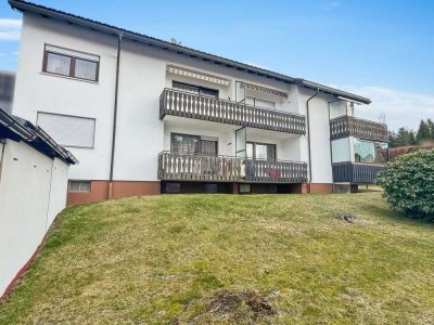 Gepflegtes 1-Zimmer-Apartment mit Süd-Balkon und zusätzlichem Wohnraum im Dachgeschoss