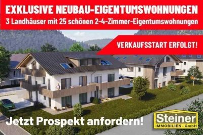 VERKAUFS-START: 2-Zimmer-Balkon-Wohnung ca. 61,30 m², Keller, TG-Platz a. W. WHG-Nr. 25