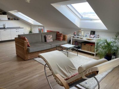 Dachgeschosswohnung in einem schmucken Landhaus……