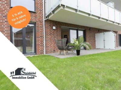 Zurückgelehnt in die Zukunft! Moderne und effiziente 2-Zimmer-Wohnung mit Süd-Terrasse!