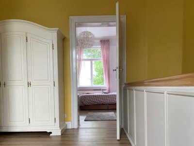 Charmante 3-Zimmer-Altbauwohnung mit Balkon und Gartennutzung in Frankfurt Eschersheim für 3 Jahre