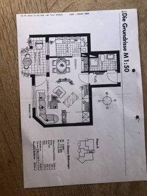 Geschmackvolle, vollständig renovierte 1-Zimmer-Wohnung mit Balkon und EBK in Heilbronn