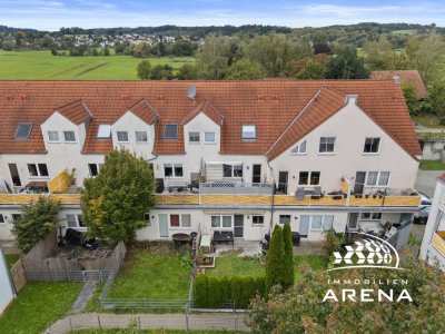 Maisonette. Hell. Besonders. 3 ZKB mit Balkon u. Garage, 86m² Wfl., Bj. 1994, Gas-ZH aus 2024!