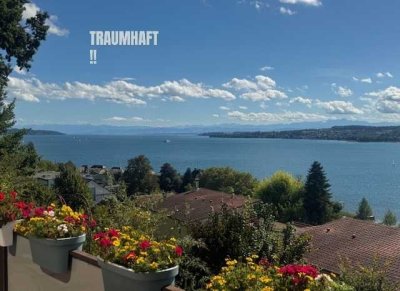 Nur den See und die Berge genießen !
TOPLAGE  !!!   Überlingen Säntisstraße