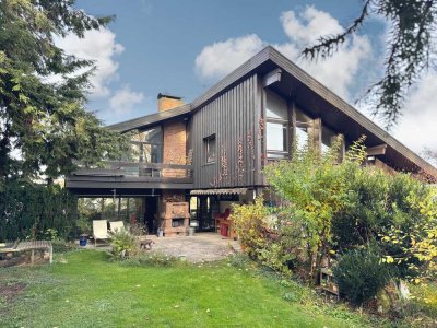 Architektenhaus in Bestlage – 250 m² Wohnfläche, Kreativarea & Naturgarten