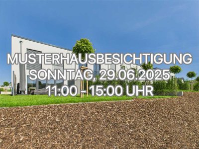 Musterhausbesichtigung am Sonntag, 29.06.2025 von 11:00 - 15:00 Uhr!
