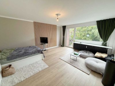 Modernisiertes Apartment mit Pantry-Küche, modernem Duschbad und Balkon im Neusser Lukasviertel