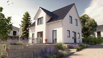 Lichtdurchflutetes Wohnen – Ihr Lichthaus 121 als Effizienzhaus 40 in Taunusstein-Hambach