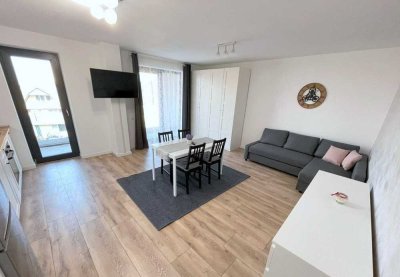 Geschmackvolle, vollständig renovierte 1,5-Zimmer-Wohnung mit Einbauküche in Mühlhausen/Thüringen