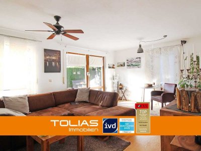 2-Zimmer-Wohnung mit Garten und 2 Extra-Räumen im UG – ideal für Büro, Fitness & mehr