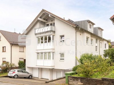 Charmante Etagenwohnung mit Balkon und Gartenblick in ruhiger Lage