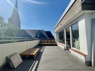 Licht, Style und eine traumhafte Dachterrasse - sofort frei & ohne Provision