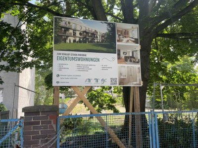 Viel Platz für die Familie moderne 4 Raumwohnung im ruhigen Gartenhaus
