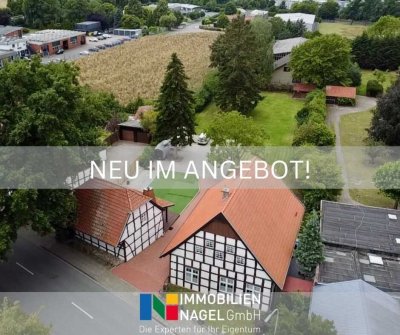 Charme, Geschichte & Perspektive – Fachwerkliegenschaft mit Seele in Stemwede-Dielingen!
