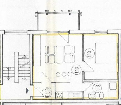 Schöne und gepflegte 2-Zimmer-Wohnung mit Einbauküche in Bannewitz OT Possendorf