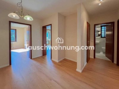 Tauschwohnung: eine große 74m2 Wohnung gegen kleine Wohnung