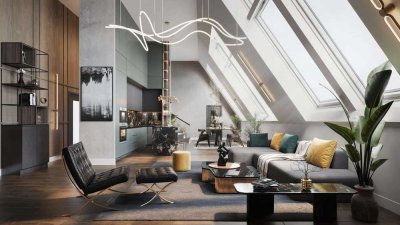 Traumhaftes Penthouse mit Dachterrasse im herrlichen Florakiez