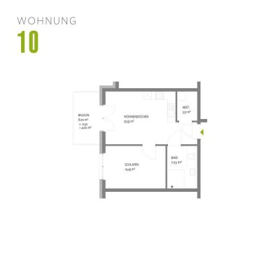 NEUBAU Trier-Olewig - Effizienzhaus 55 - Wohnung 10