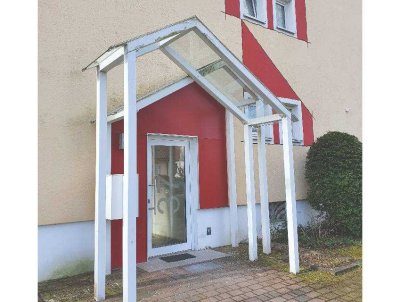 Erdgeschosswohnung mit Balkon im Herzen von Brake