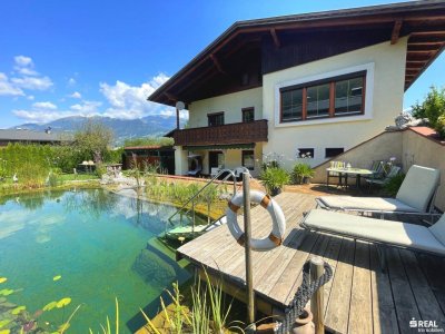 Idylle mit Schwimmteich - Wohnhaus in Ruhelage Nähe Spittal/Drau