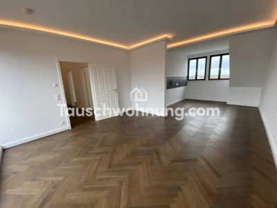 Tauschwohnung: Moderne und helle 3-Raum Wohnung über den Dächern Lindenaus