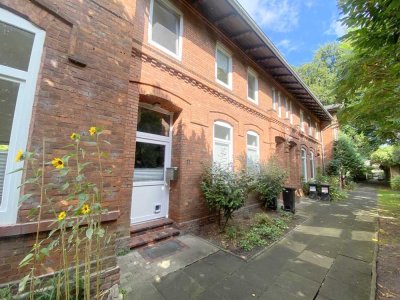 Wohnen im Wätjenspark! 3 Zimmer Reiheneckhaus mit EBK und Garten