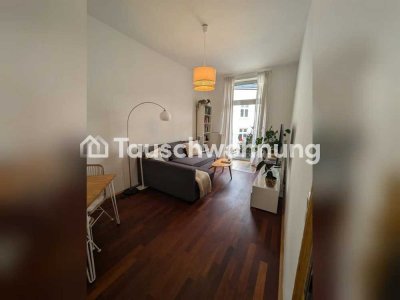 Tauschwohnung: 3 ZKB und Balkon Altbau in Sachsenhausen nähe Schweizer Platz