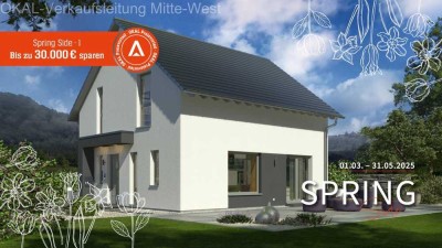 AKTION !!! EINFAMILIENHAUS MIT OFFENER ARCHITEKTUR - Technikfertig inkl. Grundstück