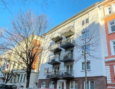 Courtagefrei: Altbau-Eigentumswohnung in Hbg Rotherbaum als Kapitalanlage