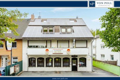 Vielseitiges Wohn- und Geschäftshaus mit stadtbekannter Gastronomie in Pulheim