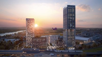 PREISREDUZIERUNG- Mietwohnung- VIENNA TWENTYTWO 2 Zimmer mit Freifläche!